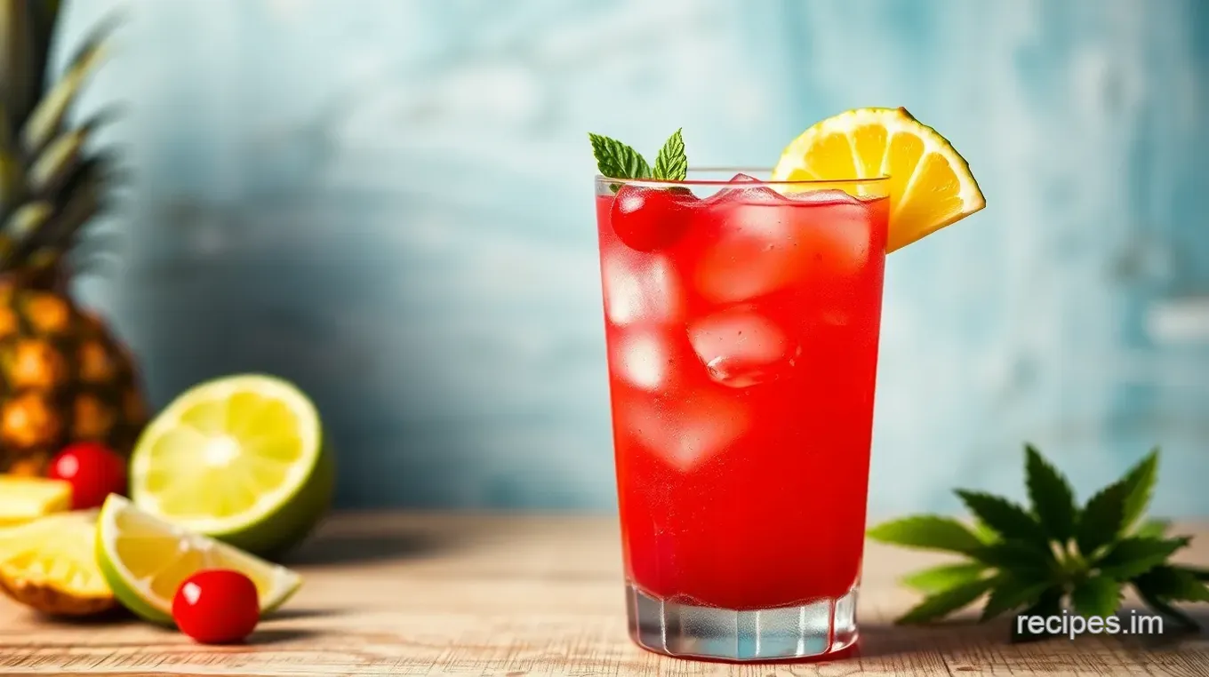 Malibu Bay Breeze: 5 Easy Steps to a Refreshing Cocktail Malibu Bay Breeze
