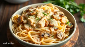 Easy Chicken Tetrazzini: The Ultimate Comfort Food Recipe! recipe card