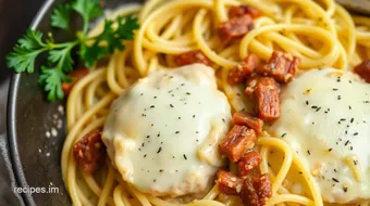 Delicious 30-Minute One-Pan Chicken Alfredo: My Family's Favorite Comfort Food recipe card