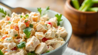 How to Craft a Delicious Chicken Salad Delight in 30 Minutes recipe card