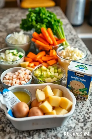 Acid Reflux-Friendly Fish Chowder ingredients