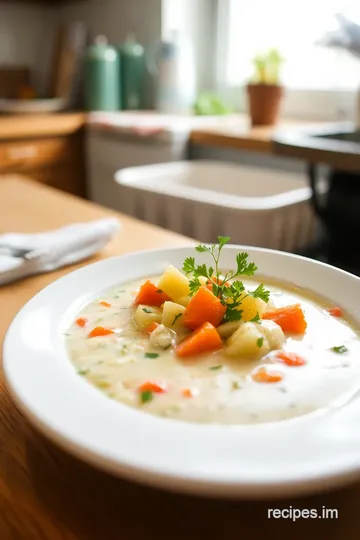 Acid Reflux-Friendly Fish Chowder steps