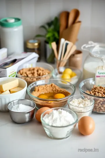 Bake 7 Brew Blondies: Sweet Chewy Delight ingredients