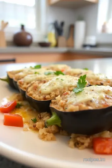 Bake Stuffed Aubergine: Tasty Veggie Treat steps