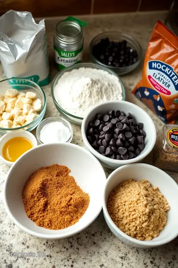 Quick & Easy Vegan Chocolate Chip Cookies ingredients