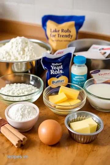 Bake Yeast Rolls: Soft & Fluffy Treats ingredients