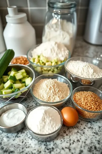 Bake Zucchini Bread: Moist & Delicious Treats ingredients