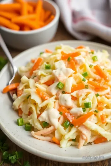 Chill KFC Coleslaw with Creamy Dressing presentation