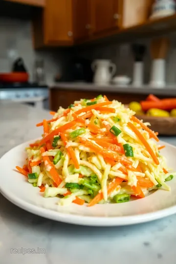 Chill KFC Coleslaw with Creamy Dressing steps