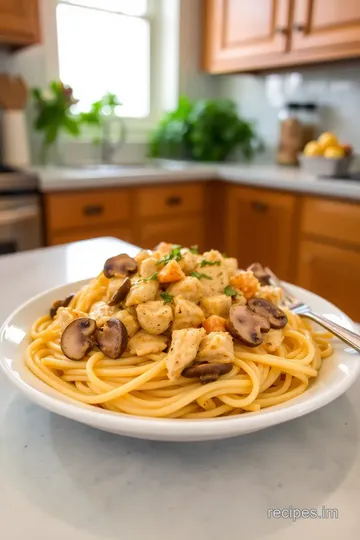 Classic Chicken Tetrazzini steps