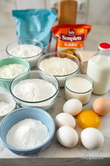 Ultimate Fluffy Pancakes in Just 15 Minutes ingredients