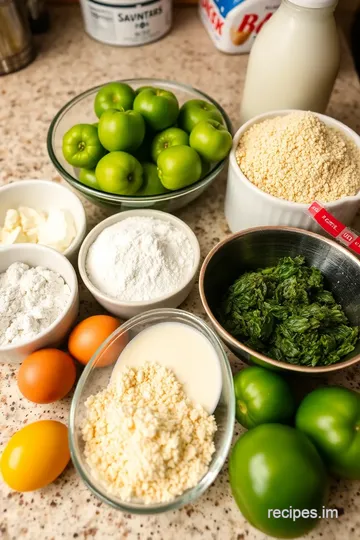 Crispy Fried Green Tomatoes Delight ingredients