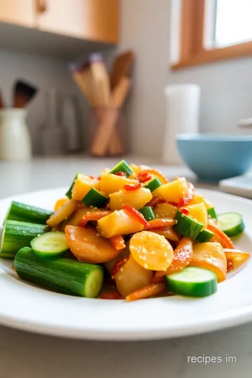 Din Tai Fung Style Spicy Cucumber Salad steps