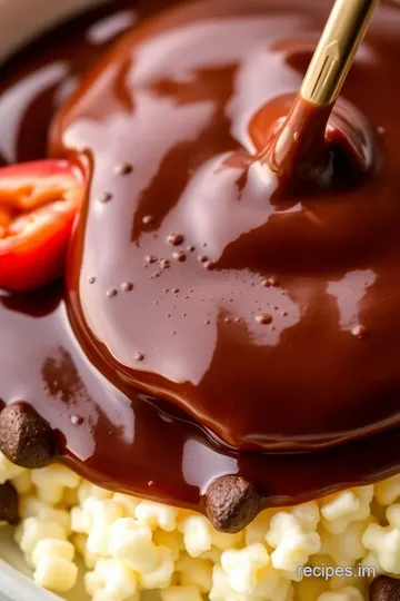 Easy Chocolate Sauce: Indulgent Bulk Recipe presentation