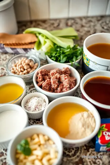 Easy Lasagna Soup: Comfort in a Bowl ingredients