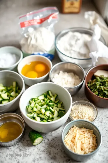Fried Zucchini Fritters - Healthy & Delicious ingredients