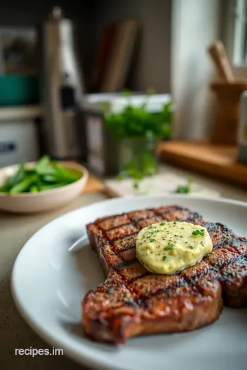Grilled Beef Steak with Flavorful Herb Butter steps