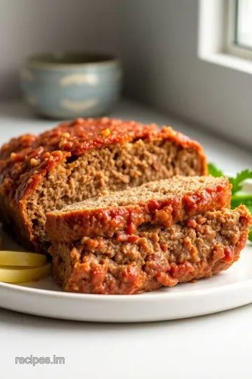 Lipton Onion Soup Meatloaf Delight presentation