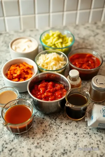 Quick and Creamy 1000 Island Dressing ingredients
