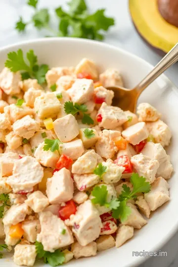 Chicken Salad Delight in 30 Minutes presentation
