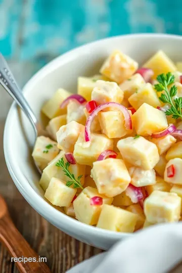 Quick & Creamy Potato Salad – Ready in Just 20 Minutes! presentation