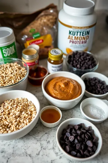 Nutritious No-Bake Energy Bites Recipe ingredients