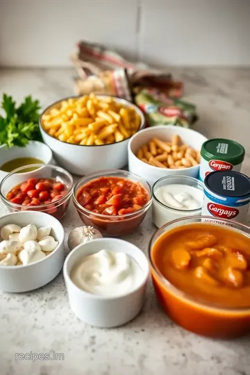 Quick Creamy Vodka Pasta Delight ingredients