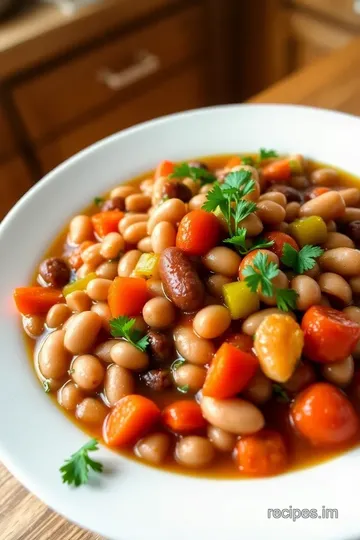 Simmered 16 Beans in Flavorful Broth steps